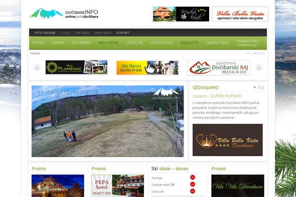 Site using Owm-weather plugin