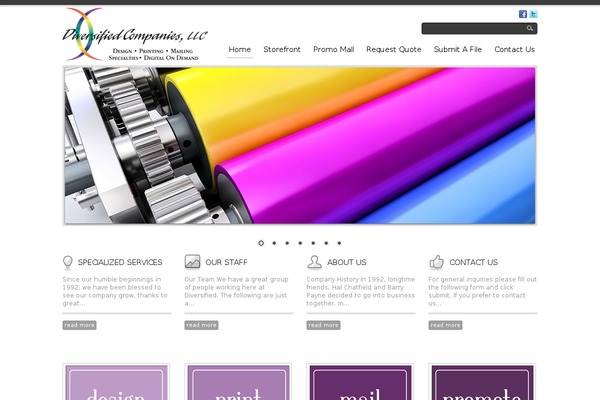 divcompanies.com site used Leadescent