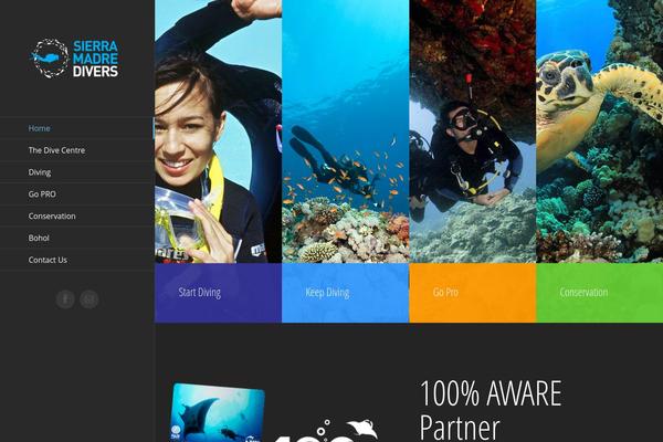 Gnar theme site design template sample