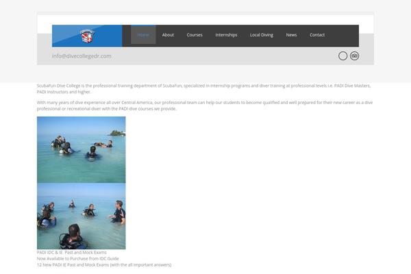 divecollegedr.com site used Yopta