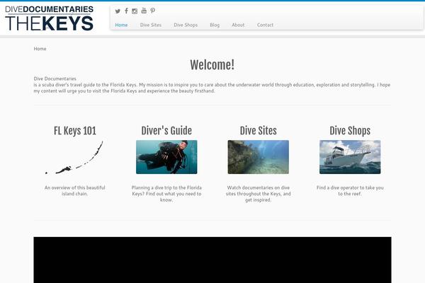Customizr theme site design template sample