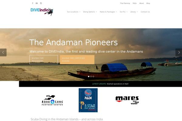 Salient Child theme site design template sample