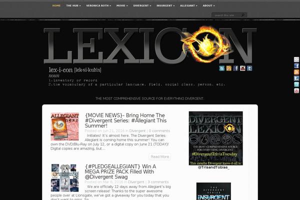 Aggregate theme site design template sample