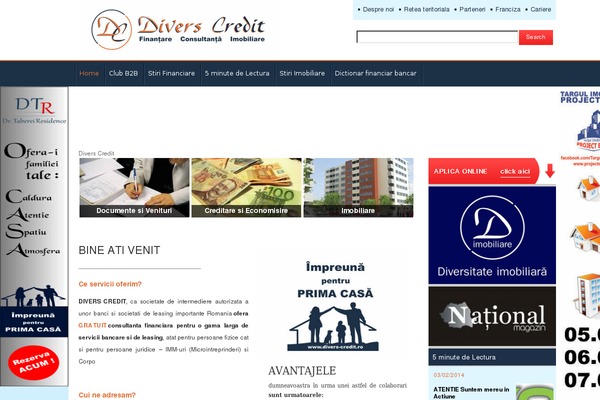 Dc theme site design template sample