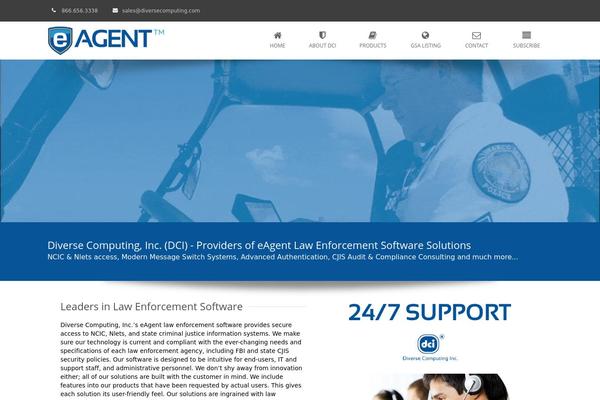 Lecia theme site design template sample