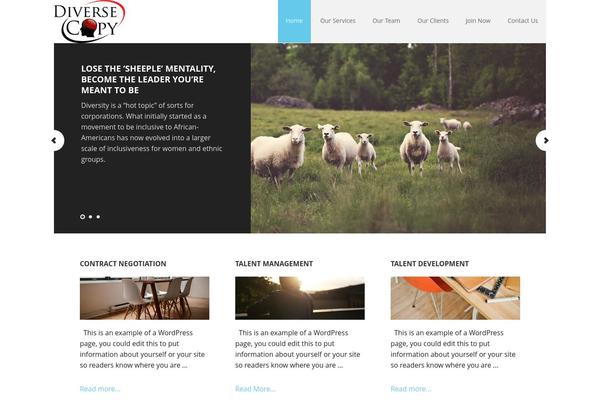 Executive Pro Theme theme site design template sample