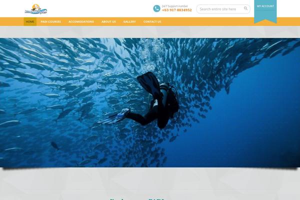 BookYourTravel theme site design template sample