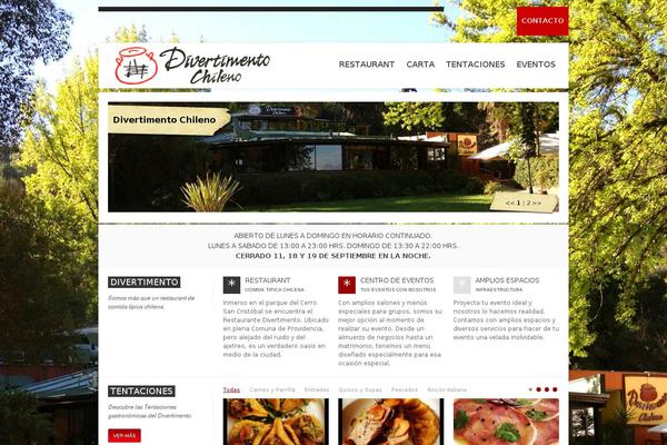 Fusion theme site design template sample