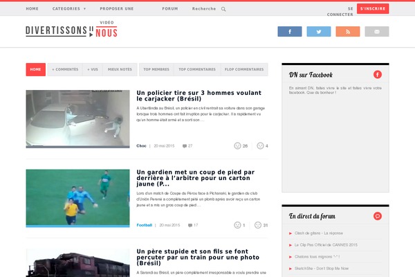 divertissonsnous.com site used Generateperf