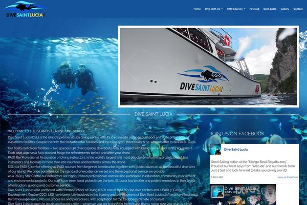 CONTRAST theme site design template sample