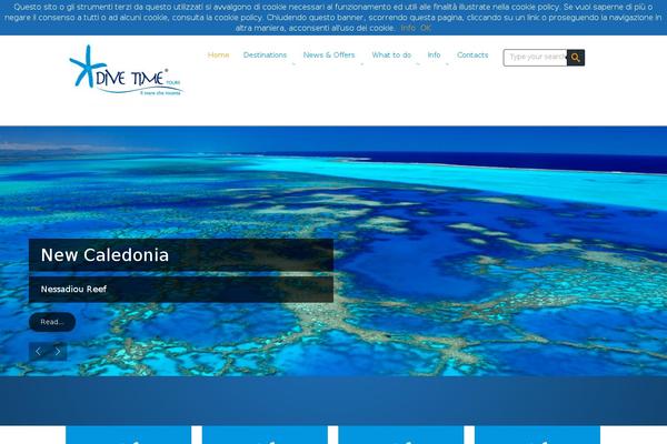 divetimetours.com site used evolve
