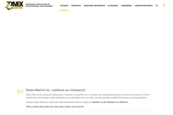 BlueCollar theme site design template sample