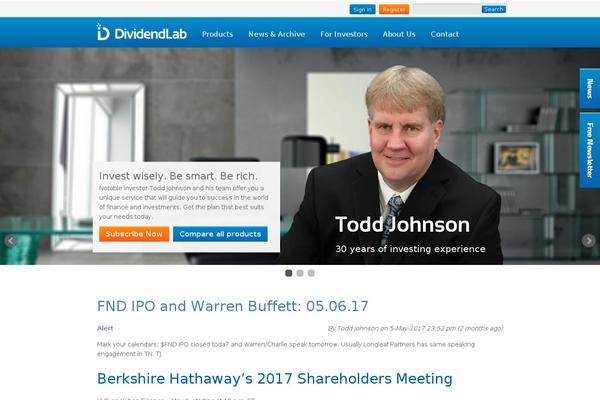 dividendlab.com site used Dl