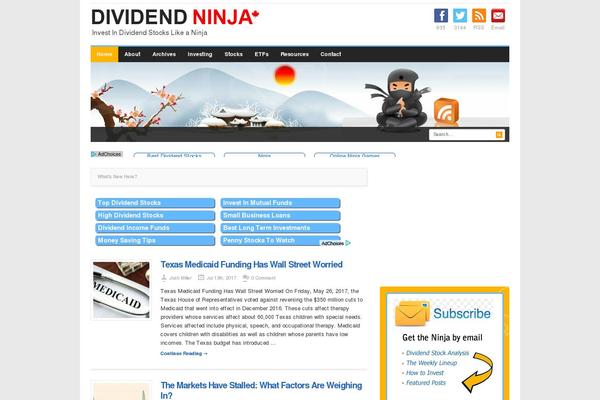 Resizable theme site design template sample