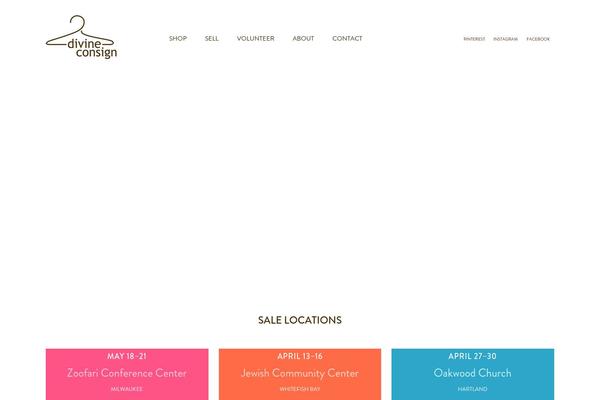 divineconsignsale.com site used Divinity