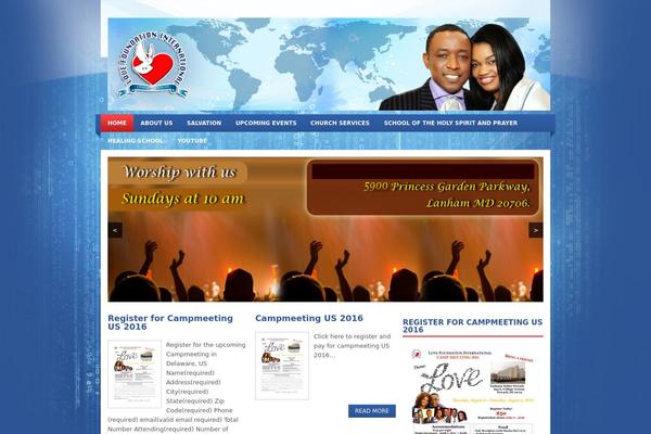 Learner theme site design template sample