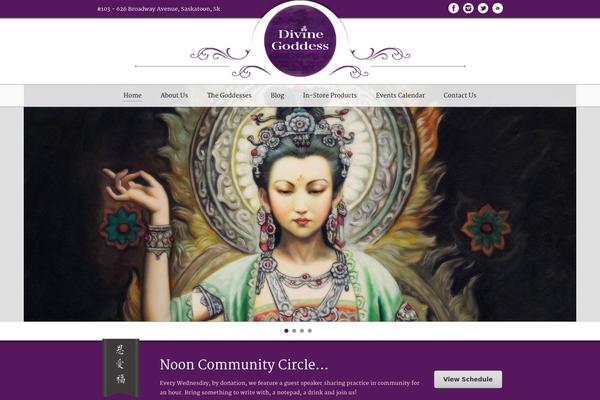 Site using Alfie WP Weather plugin
