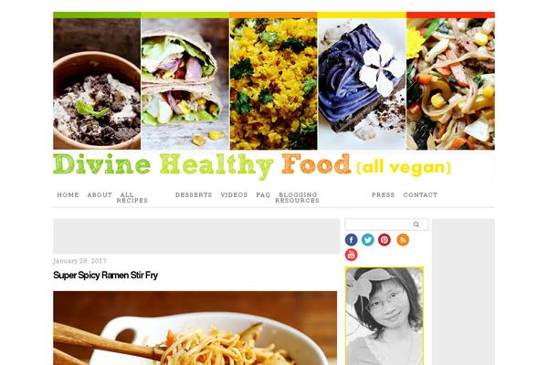 GuCherry Blog theme site design template sample
