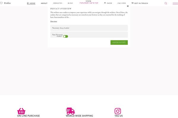 Biagiotti theme site design template sample