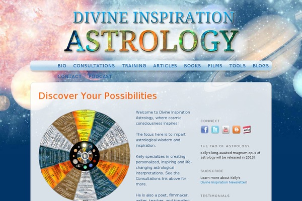 Dia theme site design template sample