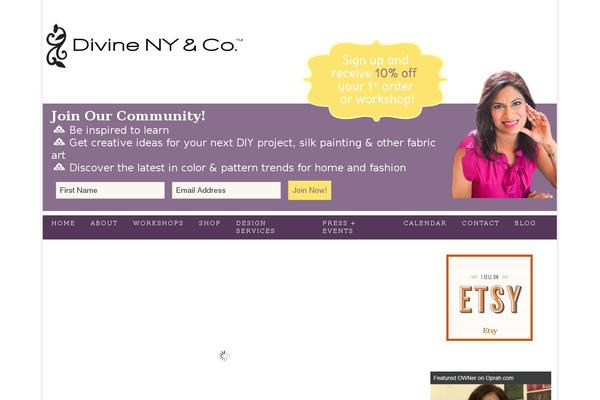 Site using Etsy Shop plugin