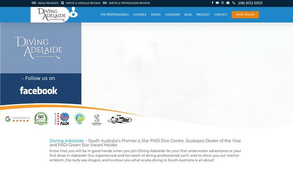 Site using Touchy-by-bonfire plugin