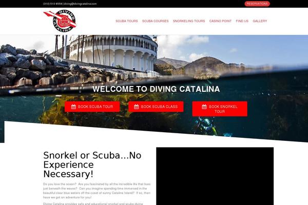 Tesseract theme site design template sample