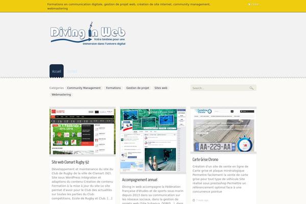 divinginweb.com site used Caja
