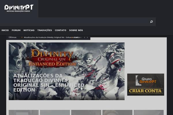 Examiner theme site design template sample