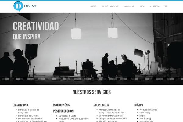 Senna theme site design template sample