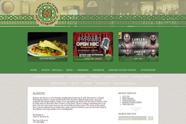 Deluxe theme site design template sample