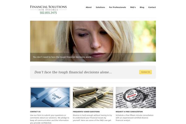 Reaction theme site design template sample