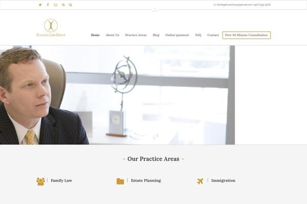 Thelaw theme site design template sample