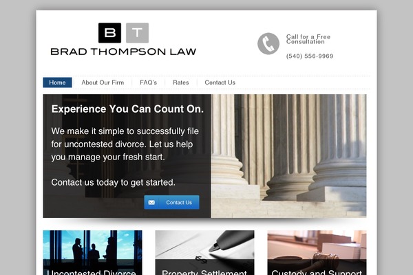 InfoWay theme site design template sample