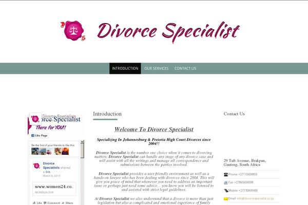 Pure & Simple theme site design template sample