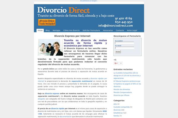 divorciodirect.com site used K2-1.0.3