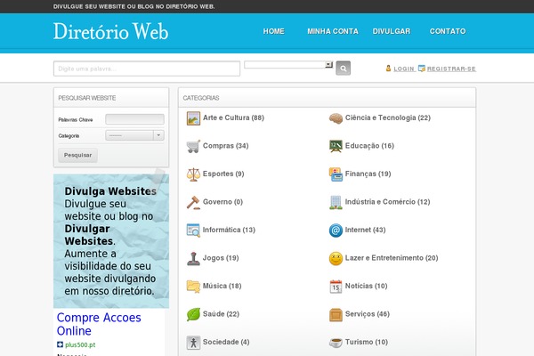 Directorypress theme site design template sample