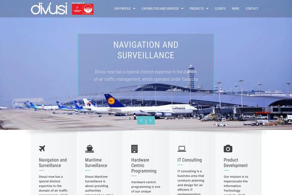 Square theme site design template sample