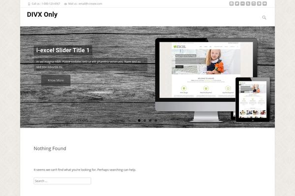i-excel theme site design template sample
