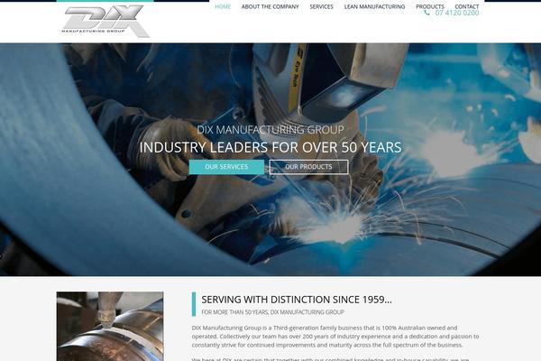 dix.com.au site used Dix