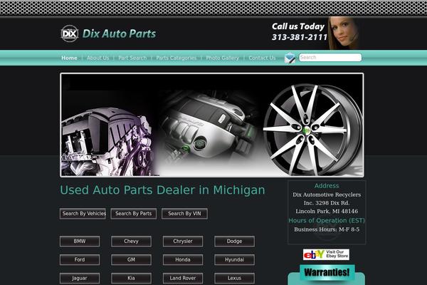 dixautoparts.com site used Dix