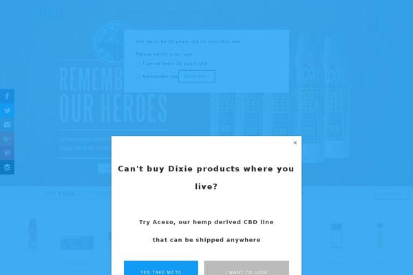 Site using Age-gate plugin