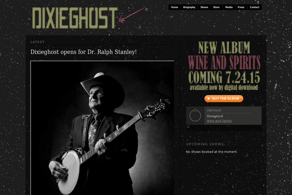 dixieghost.com site used Modularity Lite