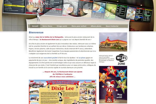Titan theme site design template sample