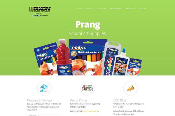 Nimble theme site design template sample