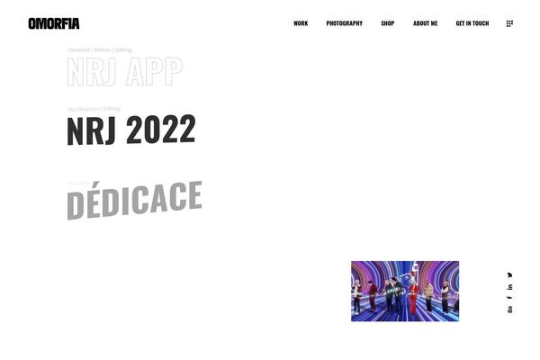 Manon theme site design template sample