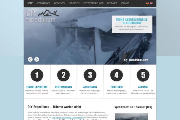 Arctica theme site design template sample