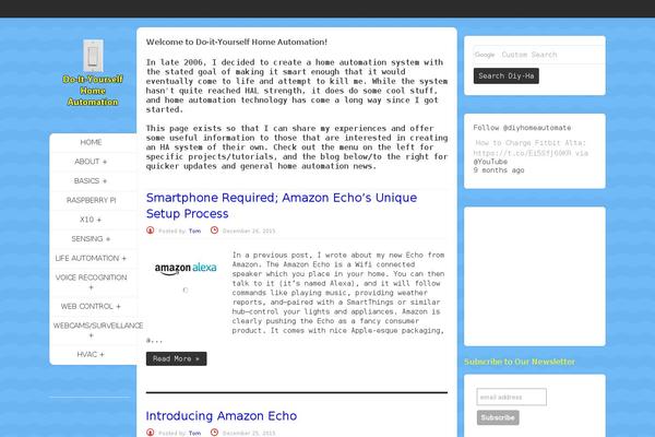 Official theme site design template sample