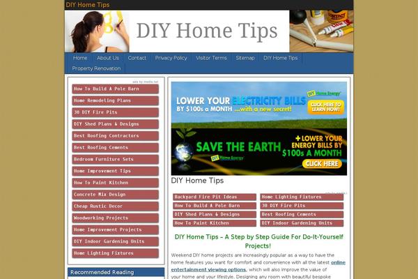 Frontier theme site design template sample
