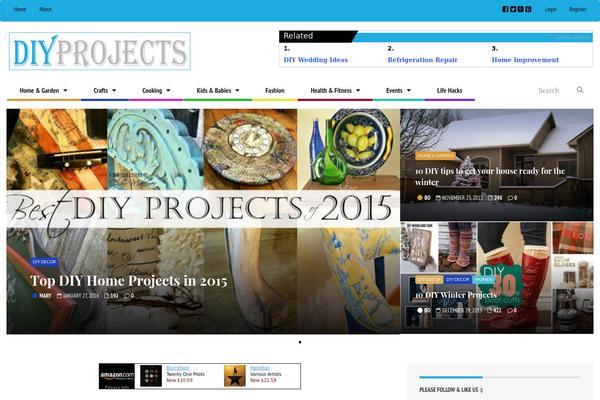diy-projects.net site used Magzilla
